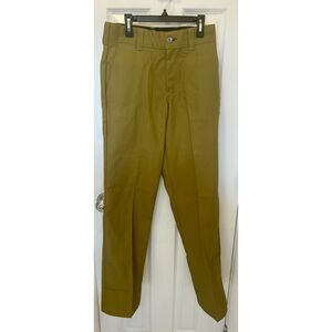 NWT Dickies Mens Skateboarding Regular Fit Twill Pants Green Moss Size 28W x 32L
